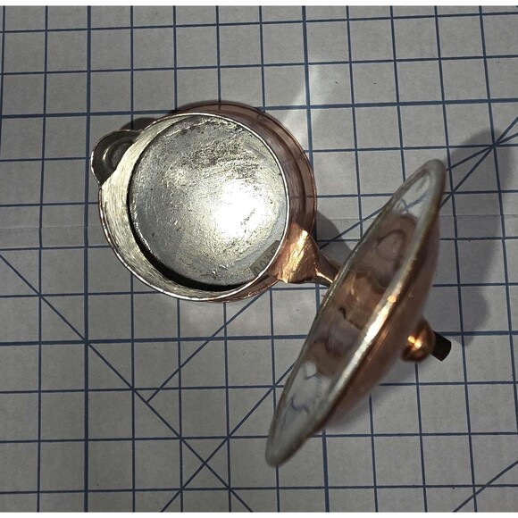 Hammered Copper Mug, Albanian Collectible #254, Vintage, Late 1980s - Picture 10 of 12